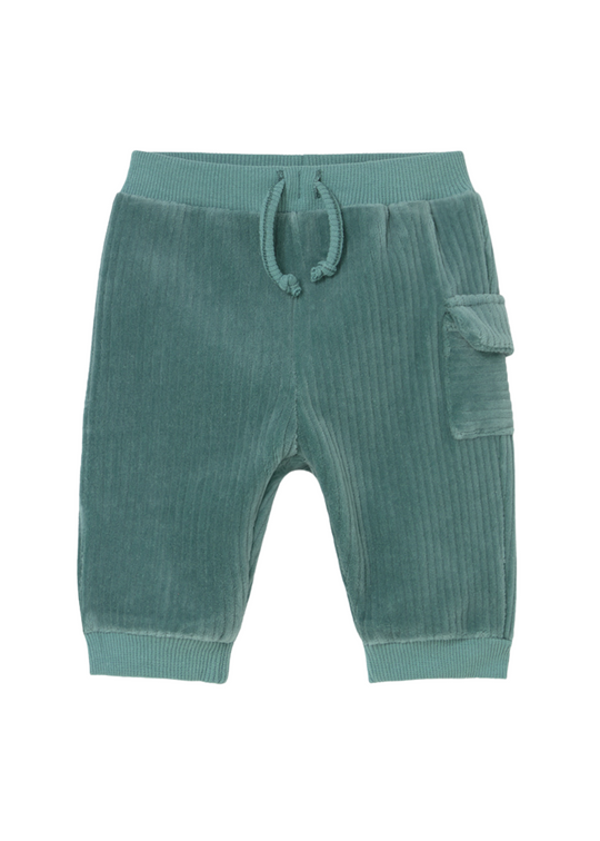 Green Striped Long Pants with Drawstring 2587 Mayoral