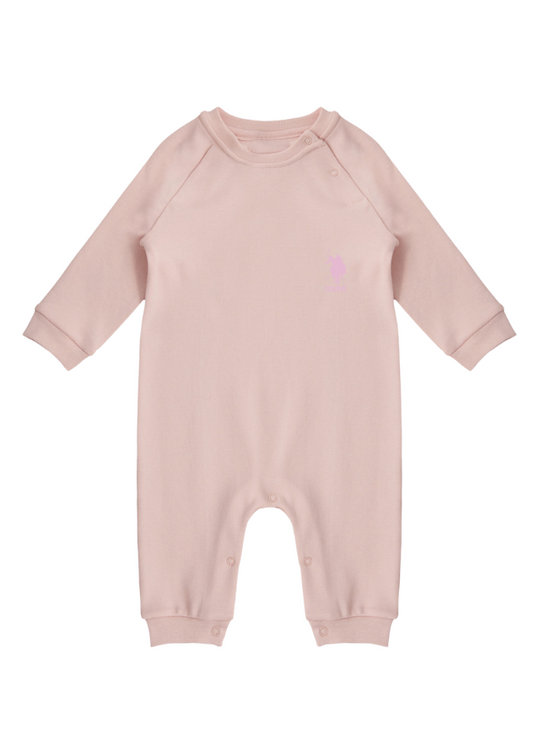 Пудрово-рожевий довгий комбінезон 1938 V1 Us Polo Assn