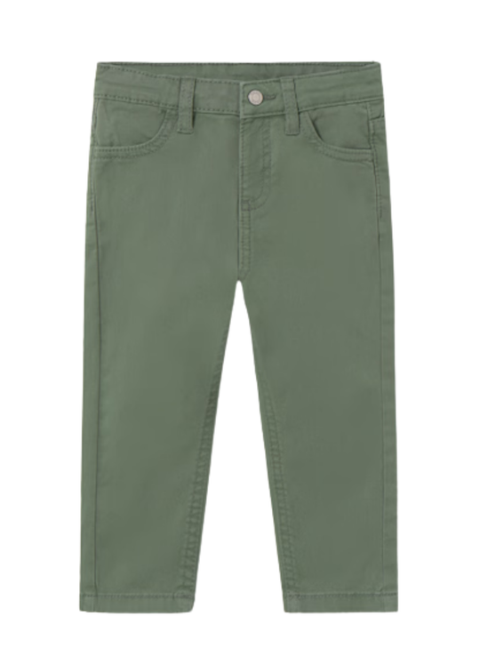 Pantaloni Lungi Verzi Slim Fit 563 Mayoral