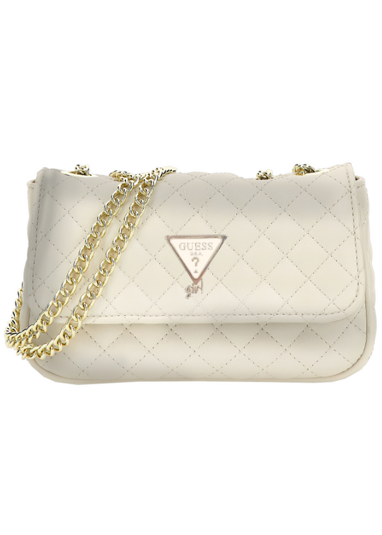 Geanta de Umar Crem cu Lant J4BZ49 WGT10 G012 Guess