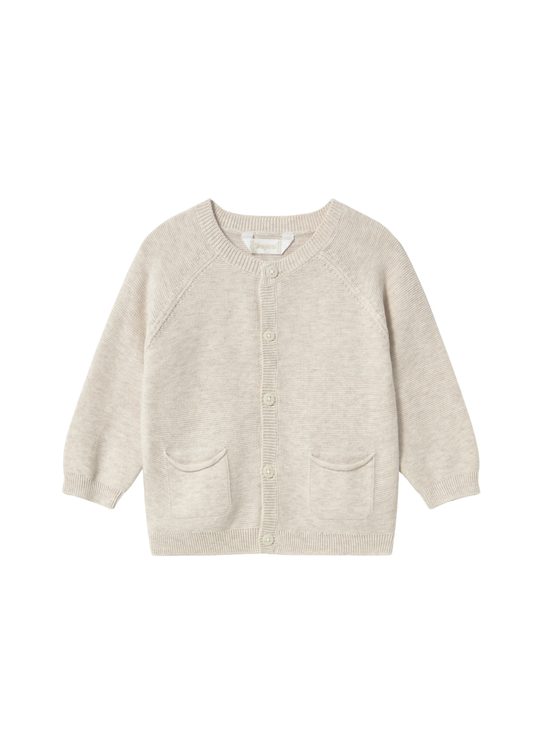 Cardigan Tricotat Bej cu Nasturi 1311 Mayoral
