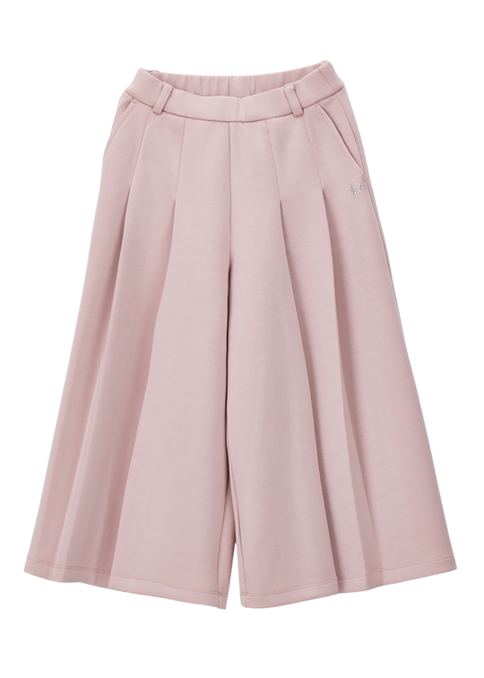 Pantaloni Lungi Roz cu Pense pentru Fete 366 – Sarabanda