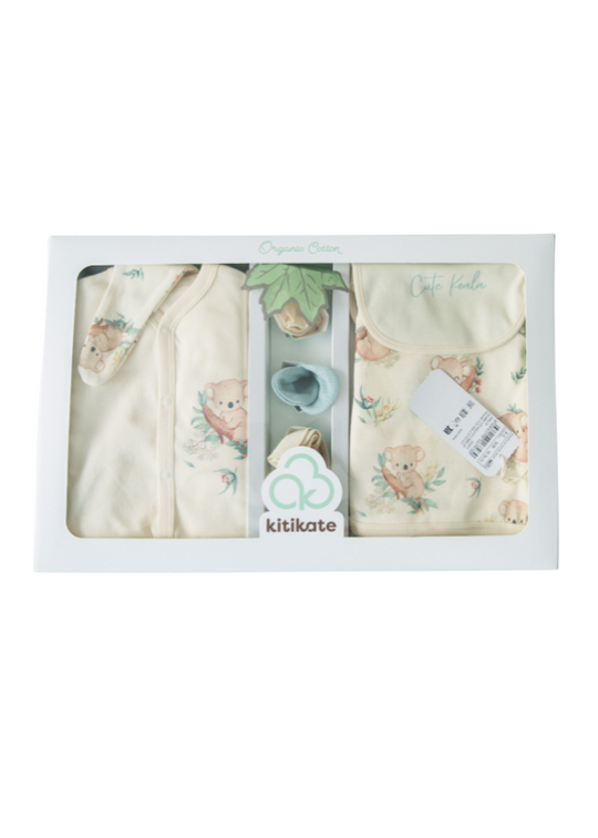 Set 10 Piese Maternitate Bej cu Koala S60117 KitiKate