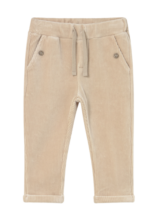 Pantaloni Lungi Raiat Bej cu Siret in Talie 2510 Mayoral