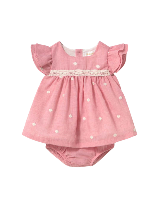 Rochie Roz din In Maneca Scurta si Chilotel 1802 Mayoral