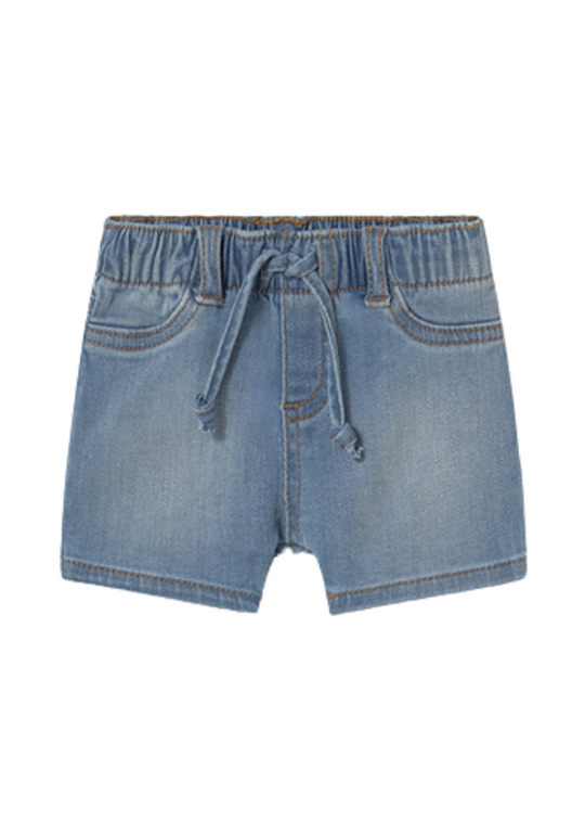 Pantaloni Denim Scurti cu Siret in Talie 1209 Mayoral