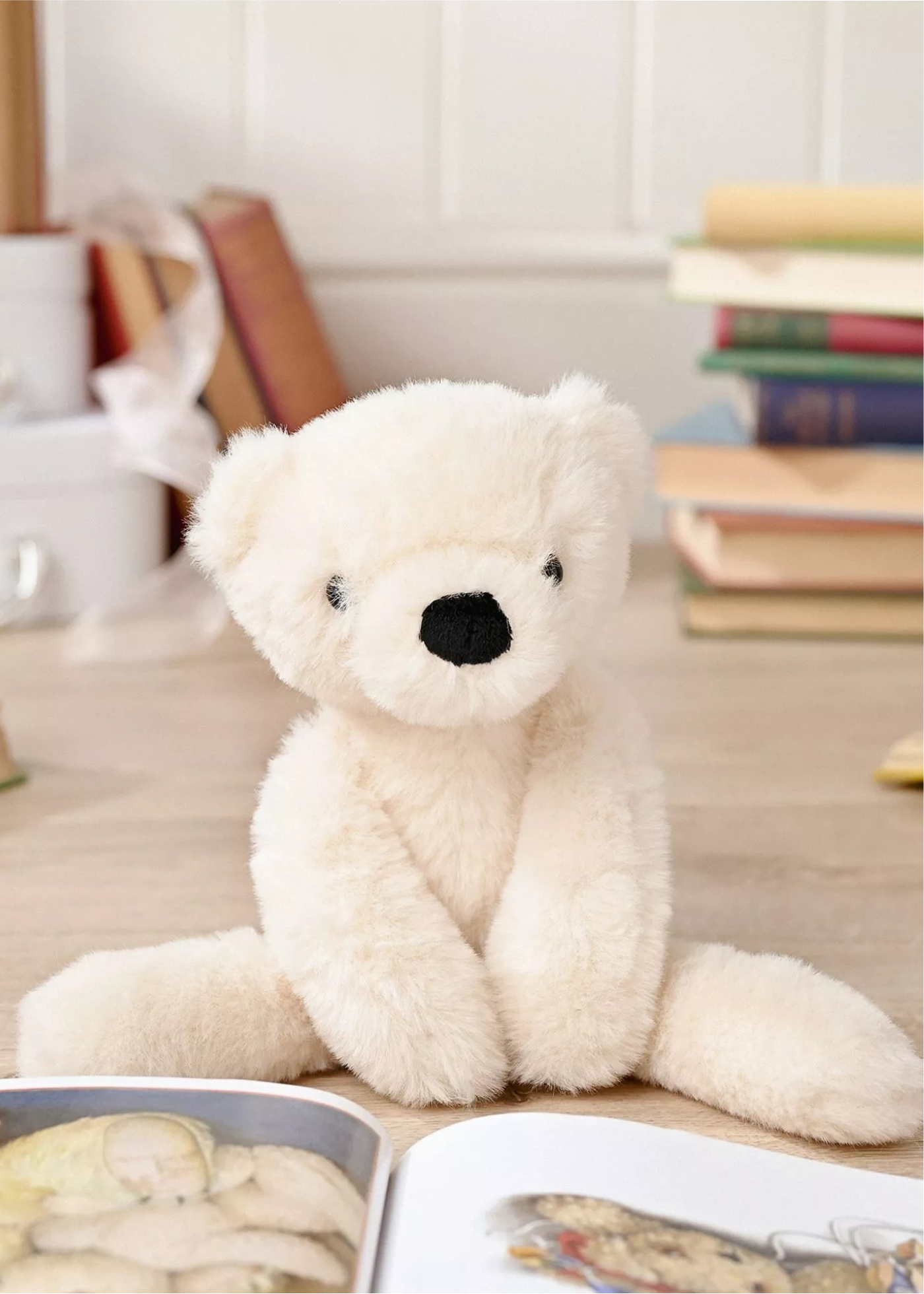 Ursulet din Plus Crem LOLA 35 cm SOF113 Softies