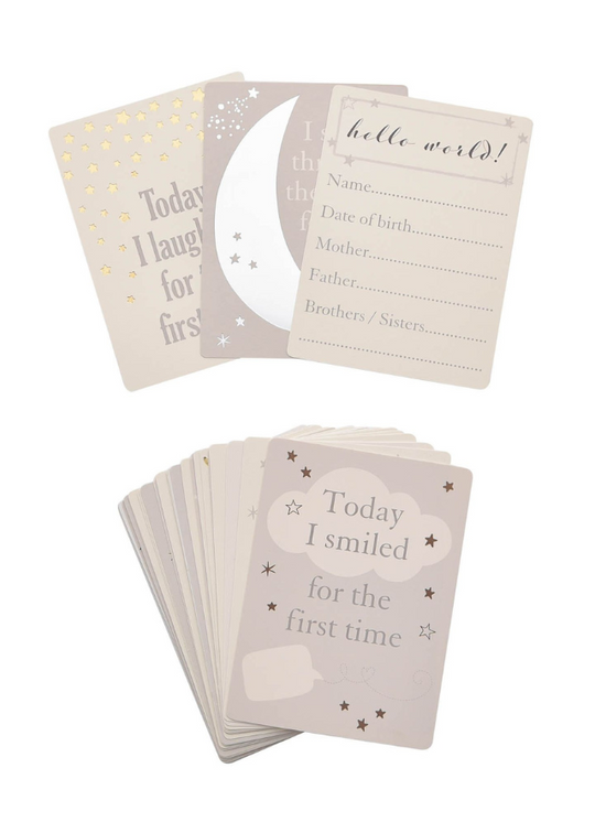 Set Carduri de Amintiri Little Star Baby Milestone CG1535 Bambino by Juliana