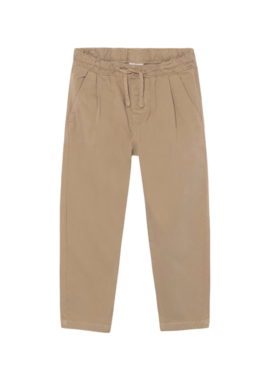 Pantaloni Bej Casual din Bumbac cu Elastan pentru Baieti 4512 – Mayoral