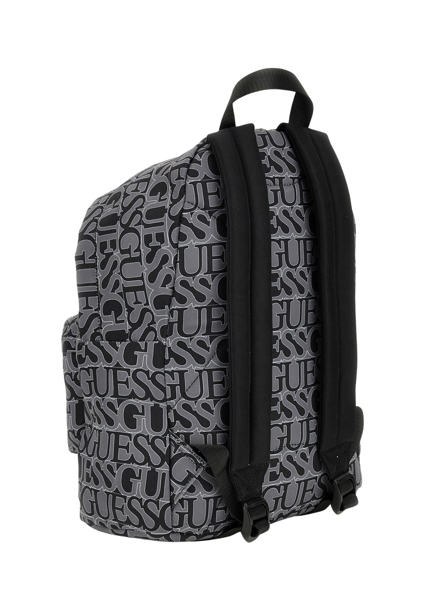 Ghiozdan Negru cu Print Logo H5YZ00 WGCS0 PZ95 Guess