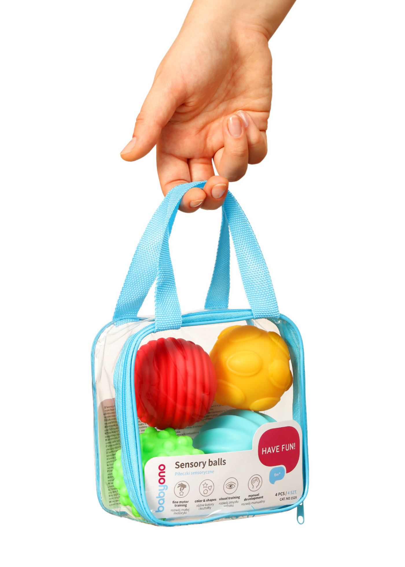 Minge Senzoriala Set 4 Buc 1529 BabyOno