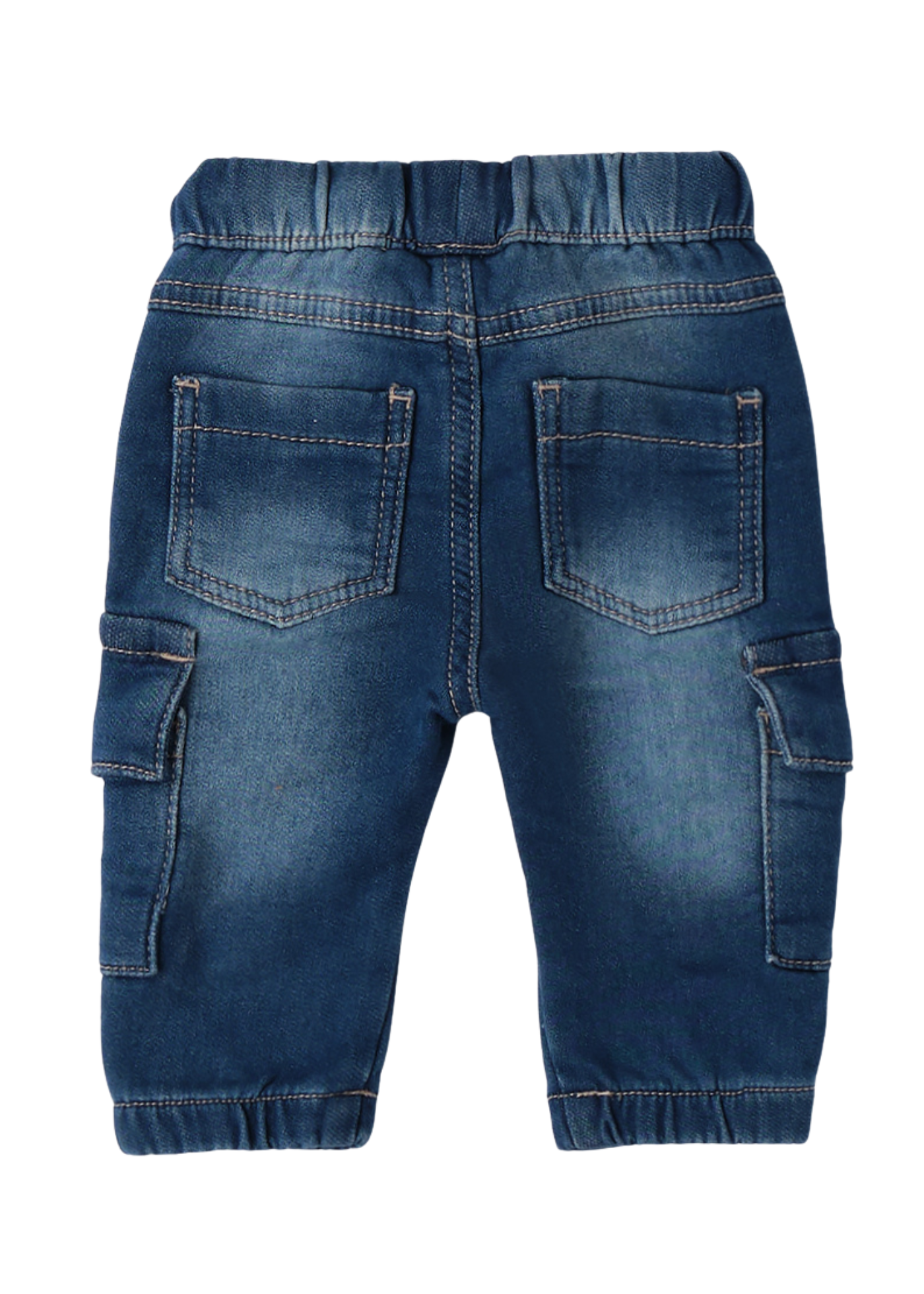 Pantaloni Lungi Denim cu Siret in Talie 4.F066 iDO