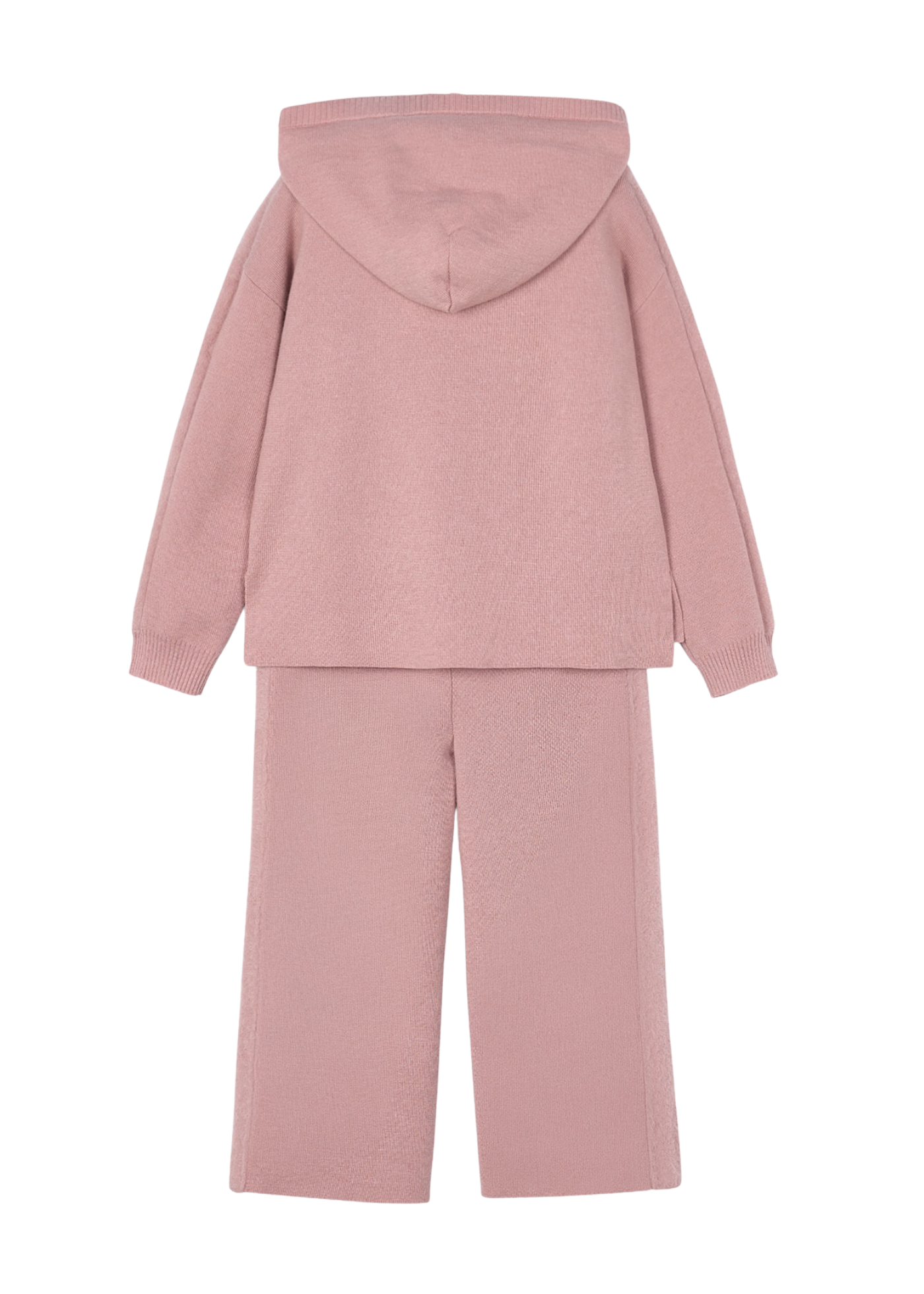Set 2 Piese Tricotat Hanorac si Pantaloni Roz Pudra 4580 Mayoral