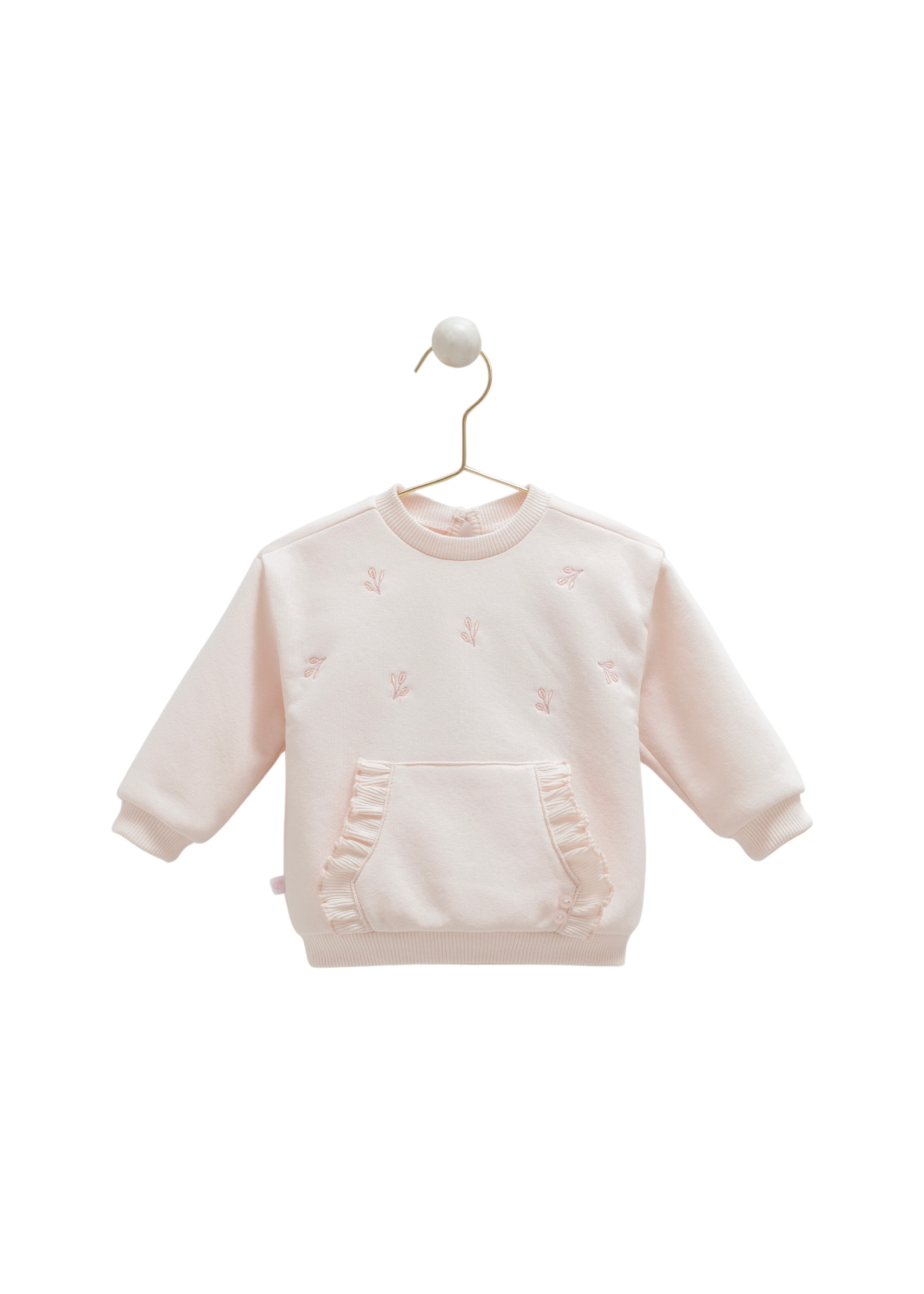 Trening 2 Piese Roz Interior Pufos TKK2166 Mell Sweet Baby