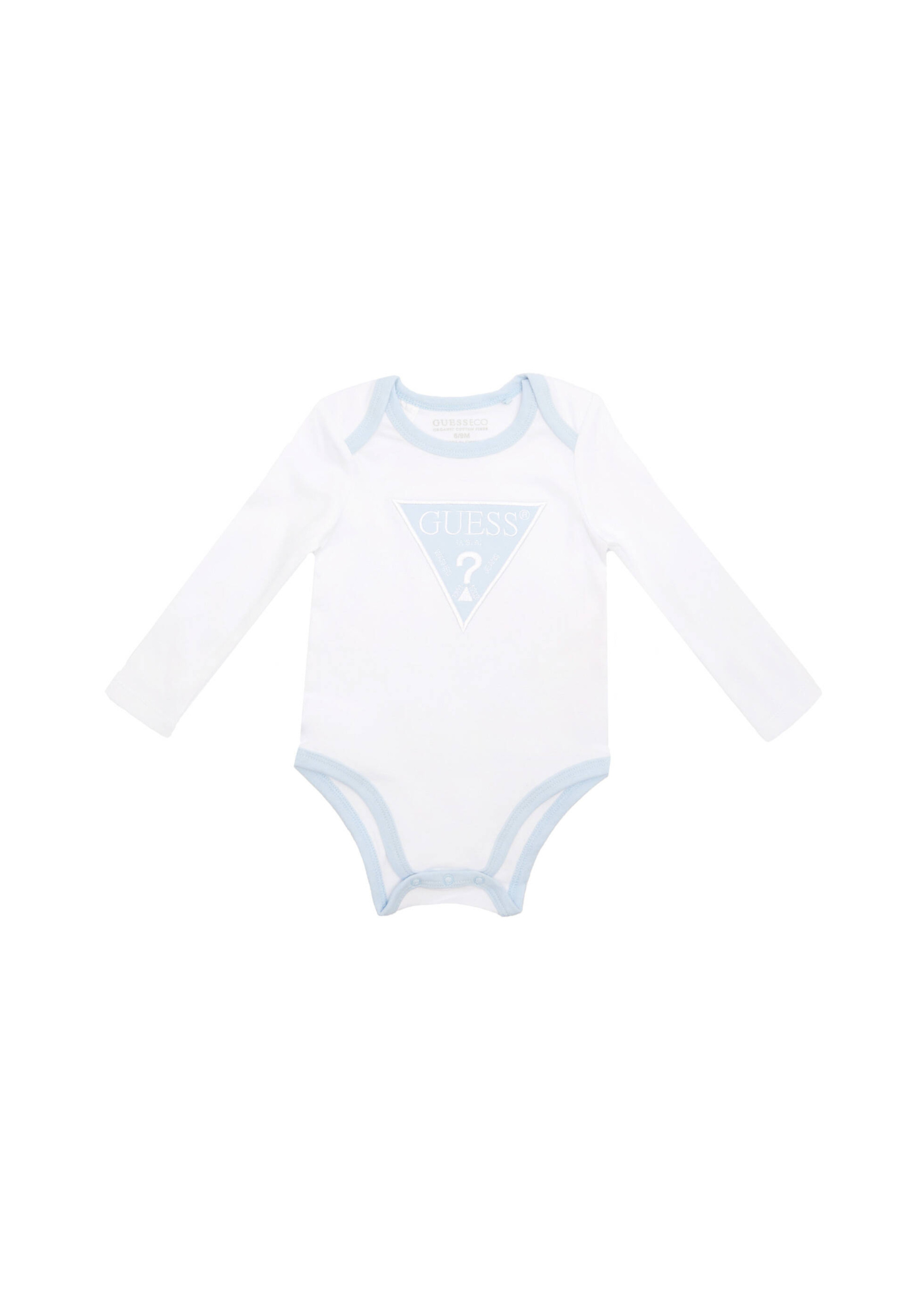 Trening 3 Piese Alb cu Bleu Body Hanorac si Pantaloni H4YW00 KA6W4 FI96 Guess