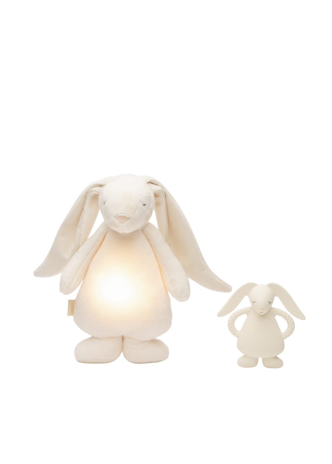 Moonie Natural Latex Bunny Teething Toy Pure Natural Bunny Cream