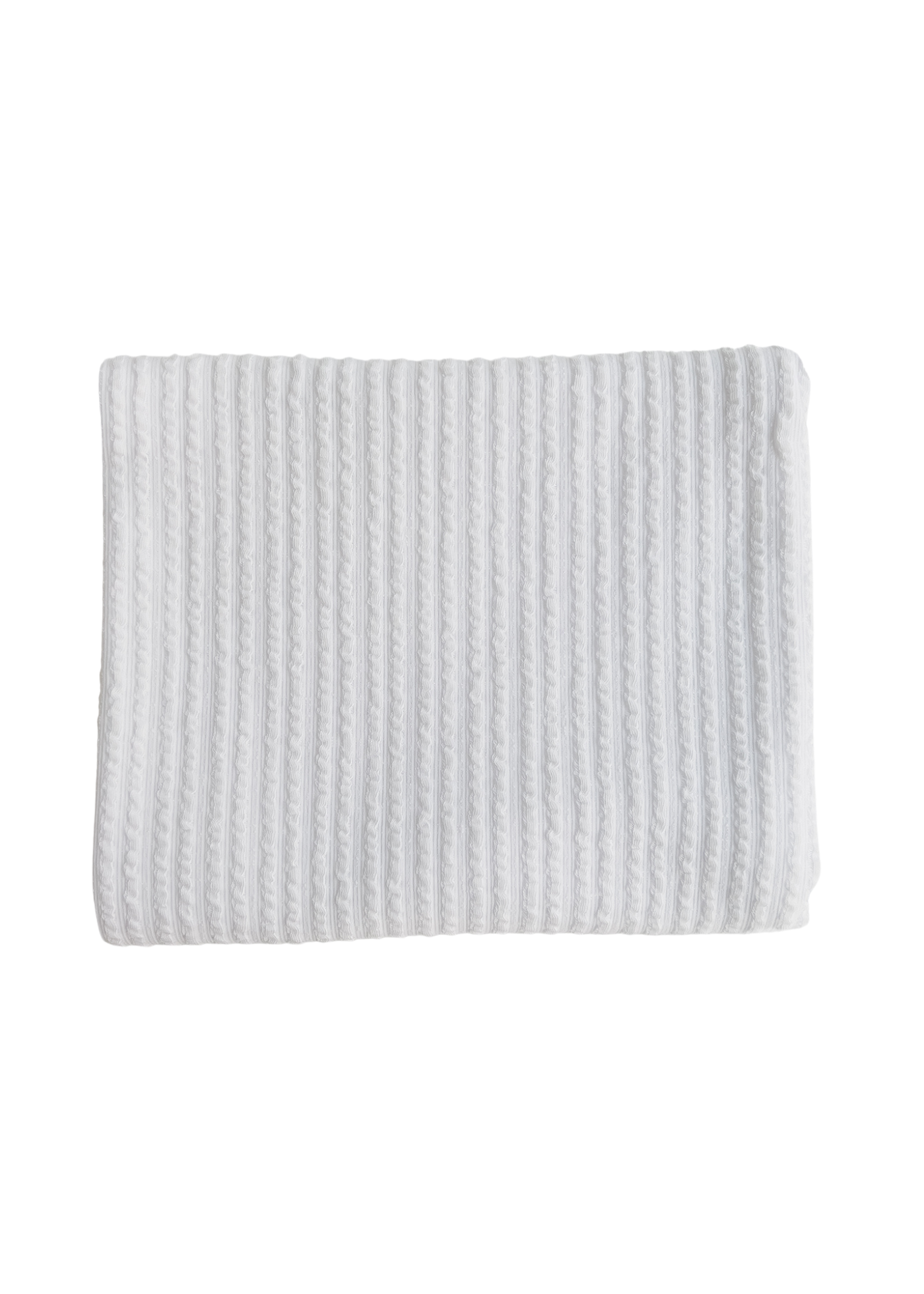 Pled din Bumbac Organic Alb S84026 KitiKate
