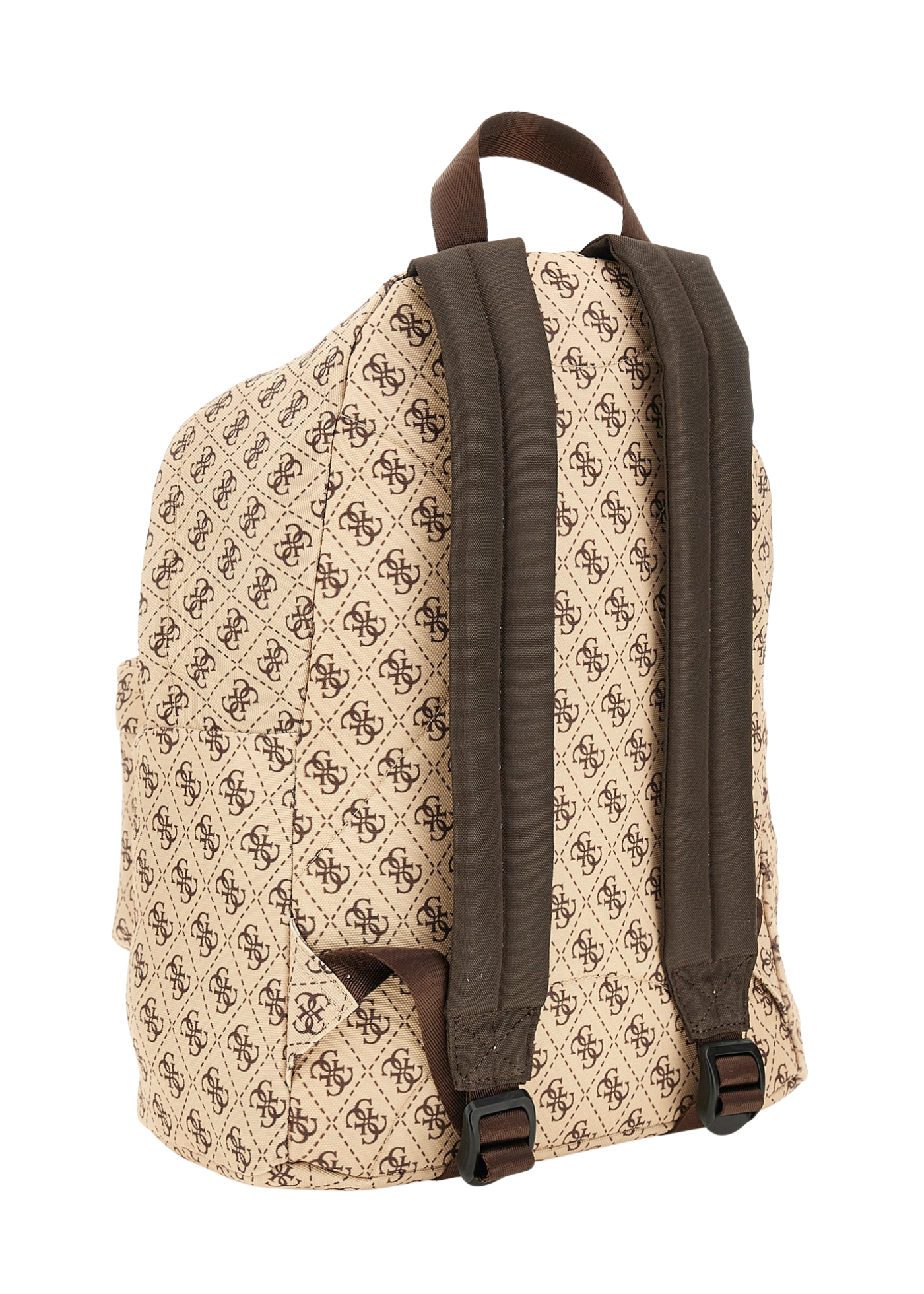 Ghiozdan Bej cu Print Logo H5YZ00 WGCS0 P13W Guess
