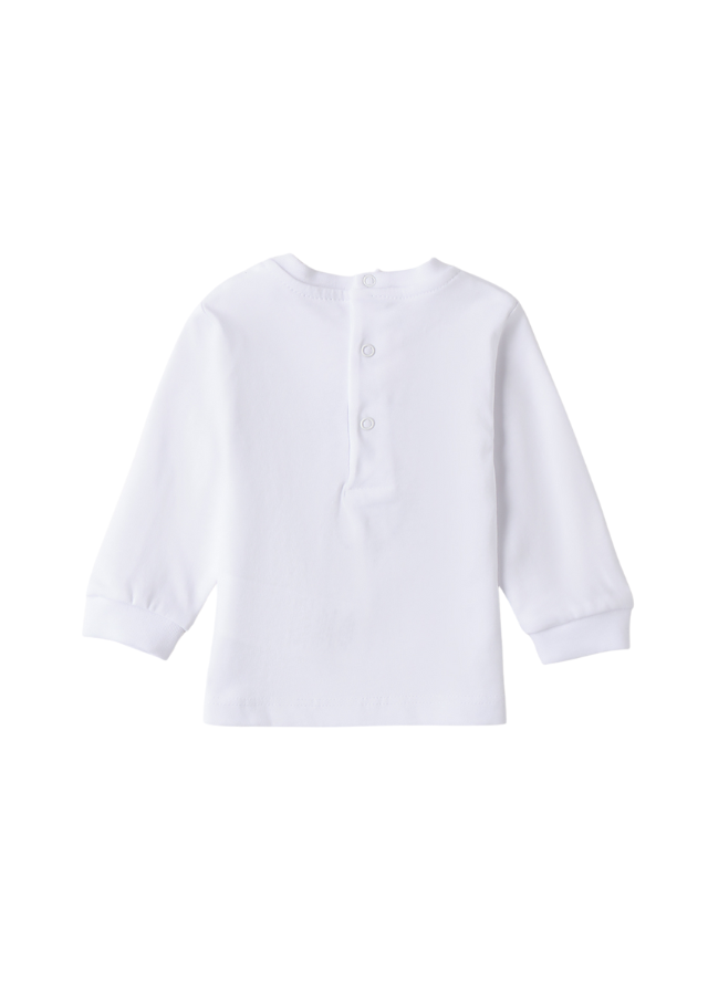 Bluza Alba cu Maneca Lunga cu Imprimeu Catel 3.B615/00 Minibanda