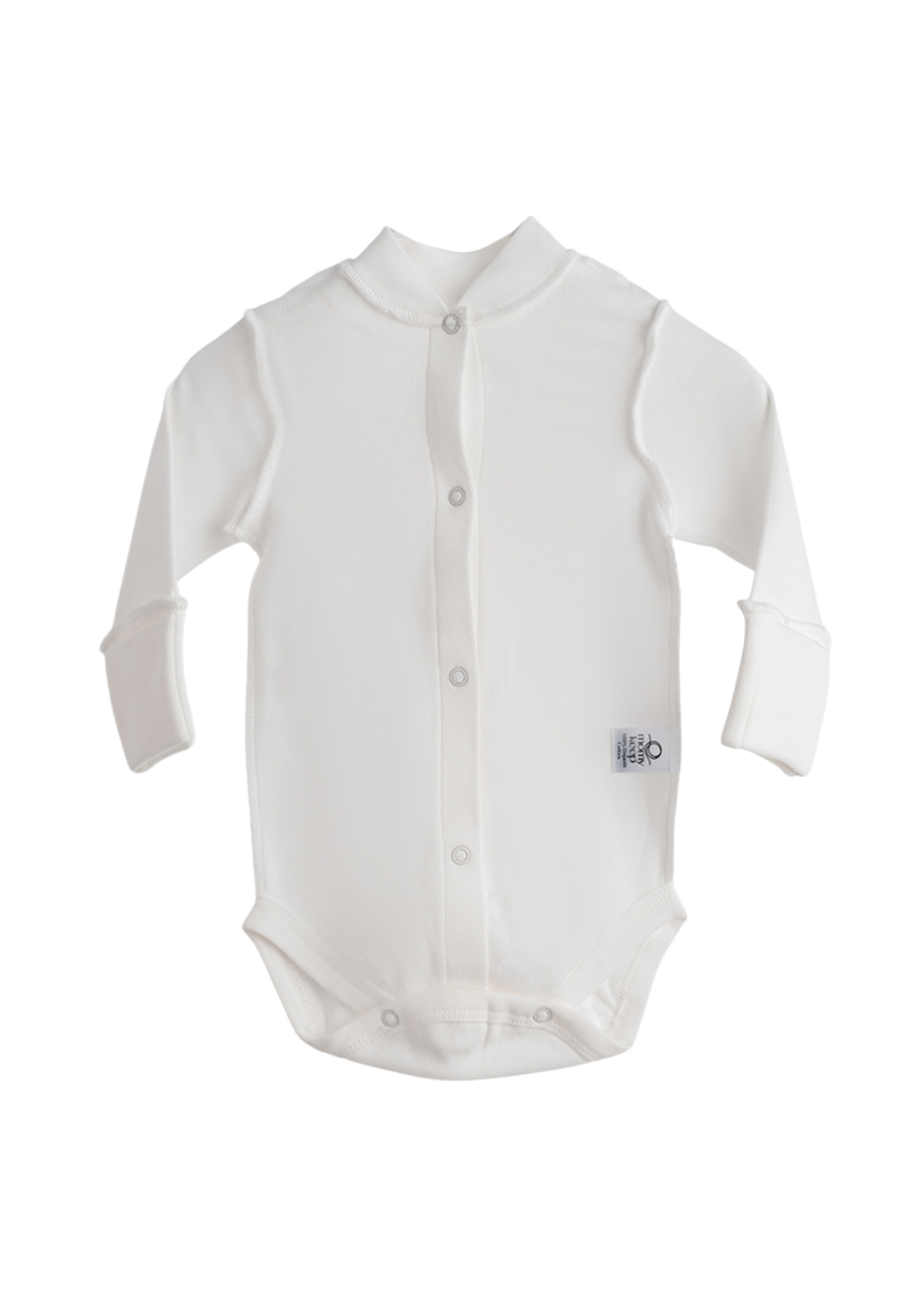 Set 2 Body Nou-Nascuti Crem din Bumbac Organic MOM-005 Momykeep