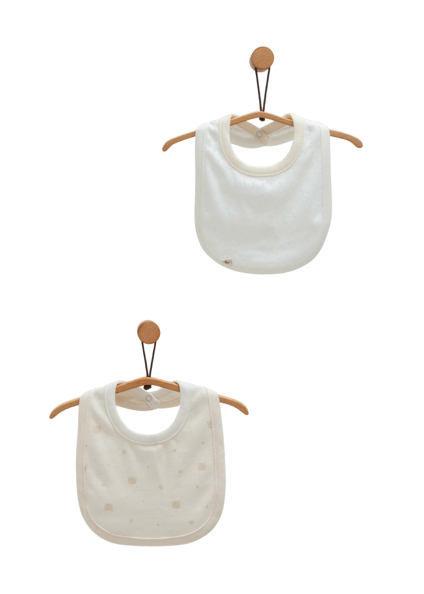 Set 3 Bavete Bumbac Bej cu Urs ONE1470 Mell Sweet Baby