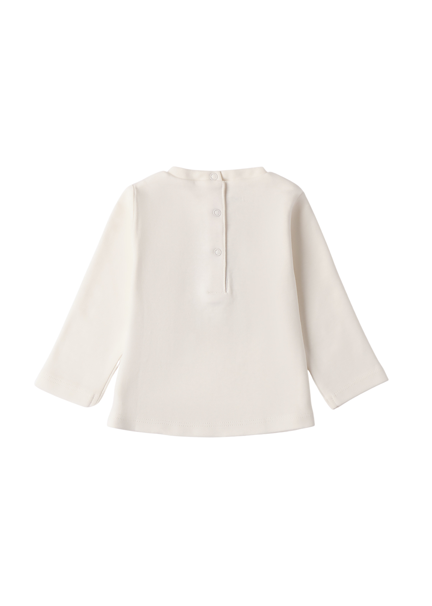 Bluza Crem cu Maneca Lunga cu Urs din Strasuri 4.F143/00 iDO