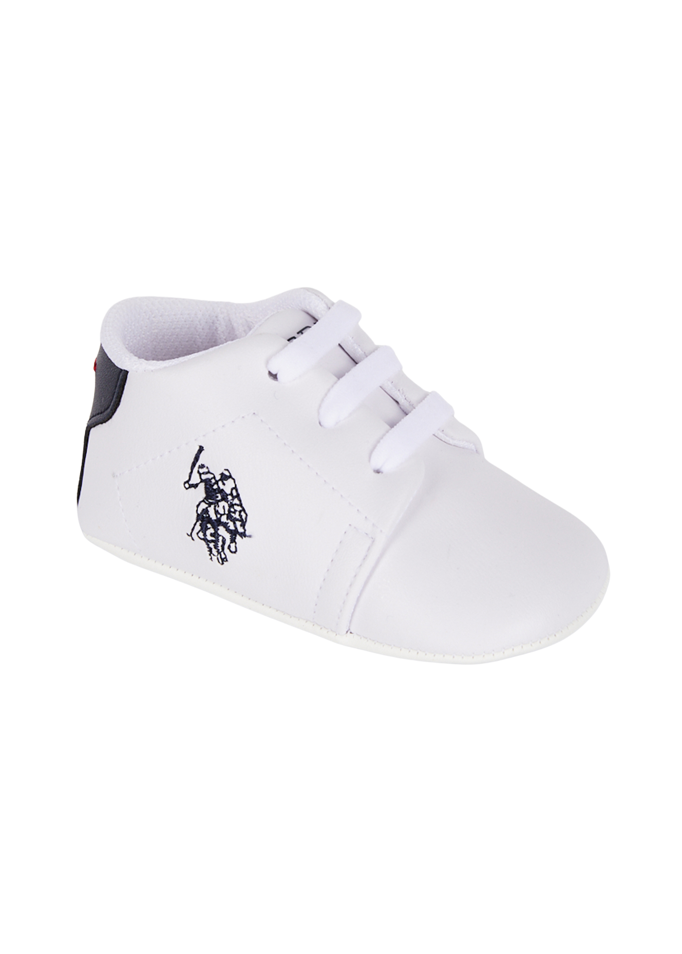 Pantofi Sport Alb cu Bleumarin cu Siret Elastic USB1308 Us Polo Assn