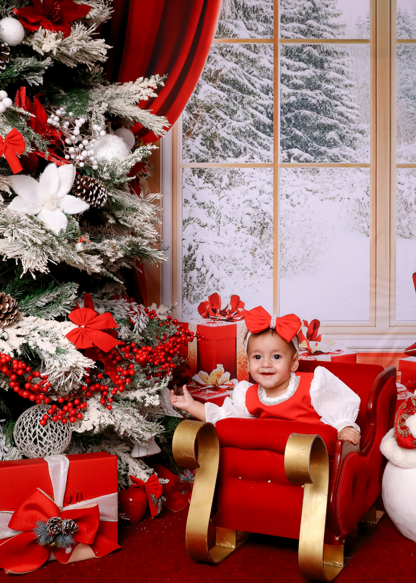 Rochita Rosie Cu Perle La Gat Si Buzunare AnneBebe