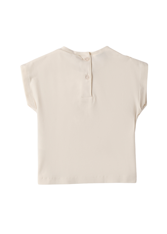 Tricou Bej cu Funda pe Bust 0.B314/00 col 0133 Sarabanda