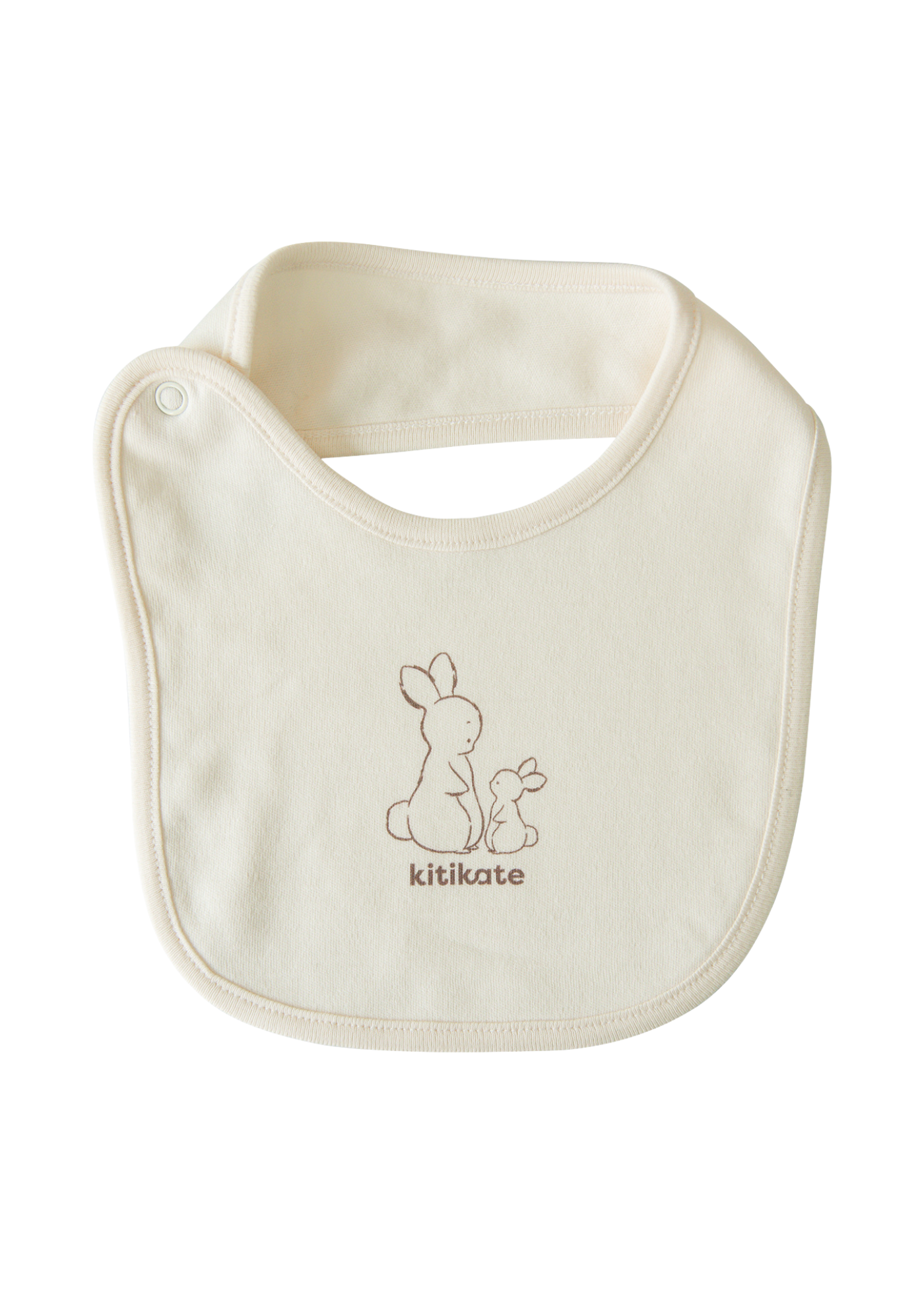 Set 2 Bavete Bej din Bumbac Organic S2917 KitiKate