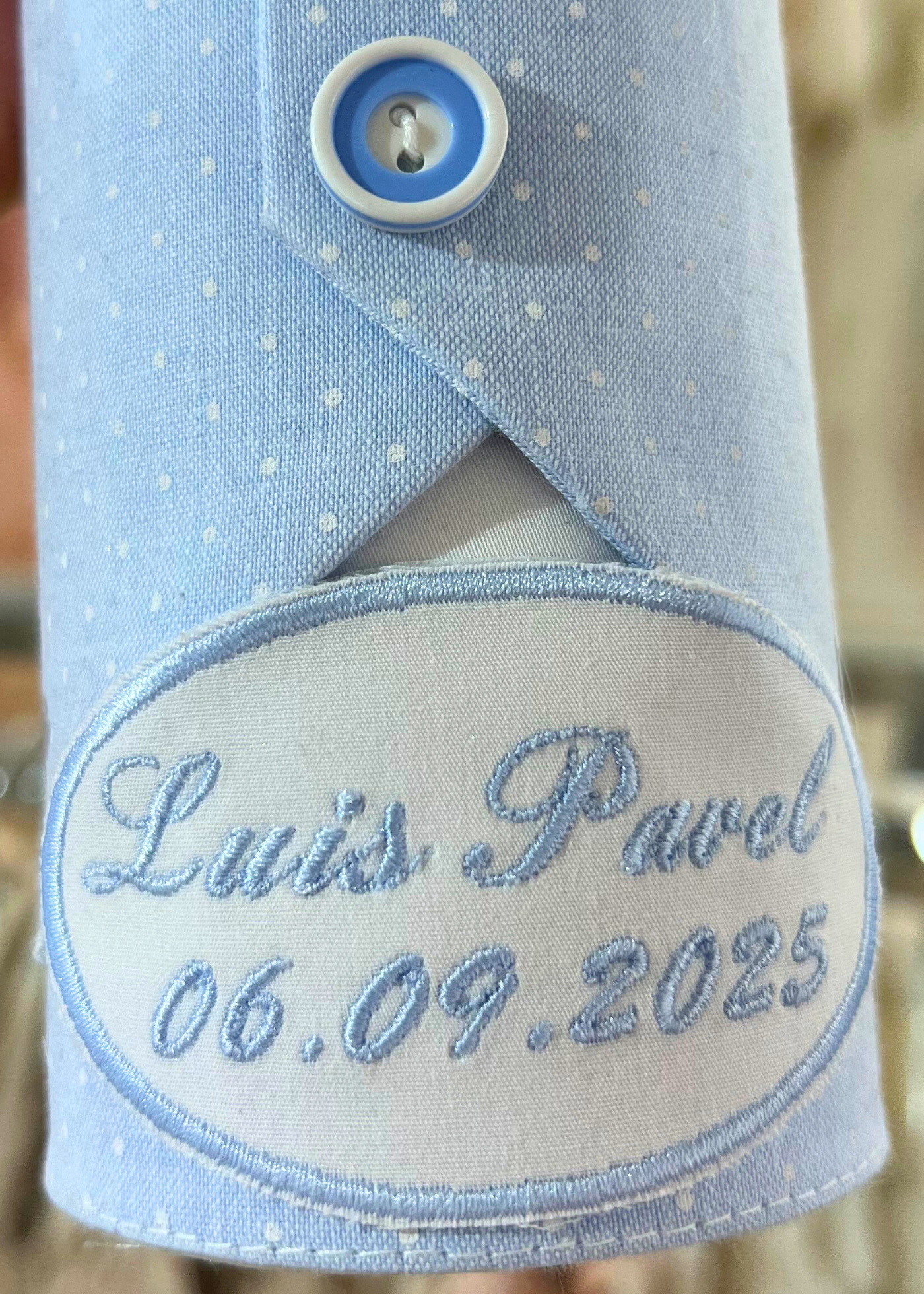 Personalizare Lumanare Botez pe Manson