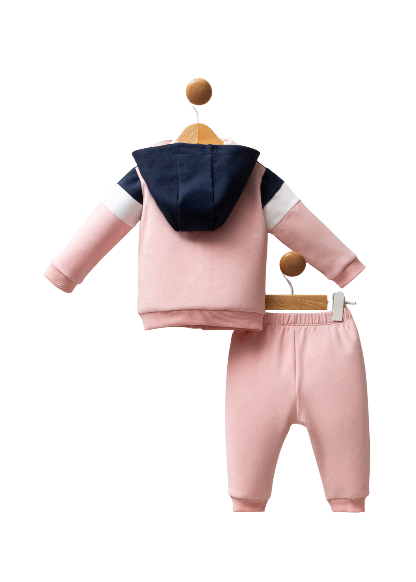 Trening 3 Piese Roz cu Bleumarin USB2758 V1 Us Polo Assn