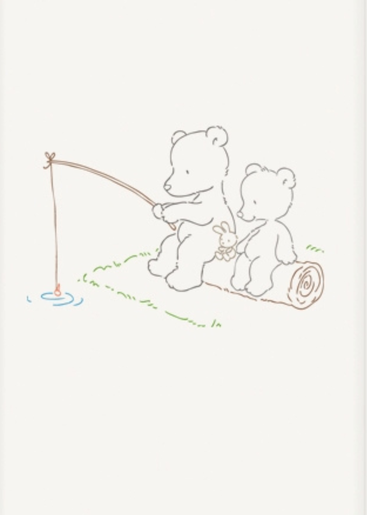 Masuta de infasat cu intaritura 50X70 cm Papa Bear 203-004-100 BabyOno