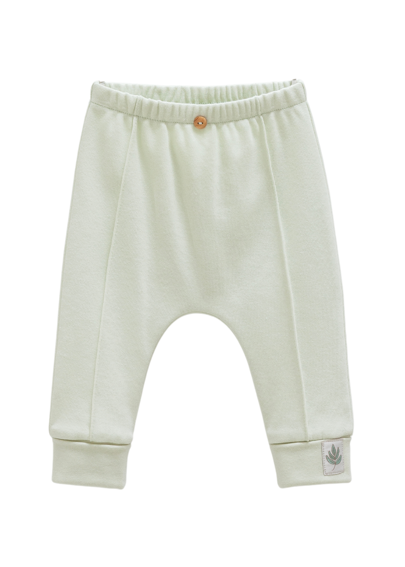 Set 2 Piese Bumbac Bluza si Pantaloni Lungi Verzi cu Elefant TKE1835 Mell Sweet Baby