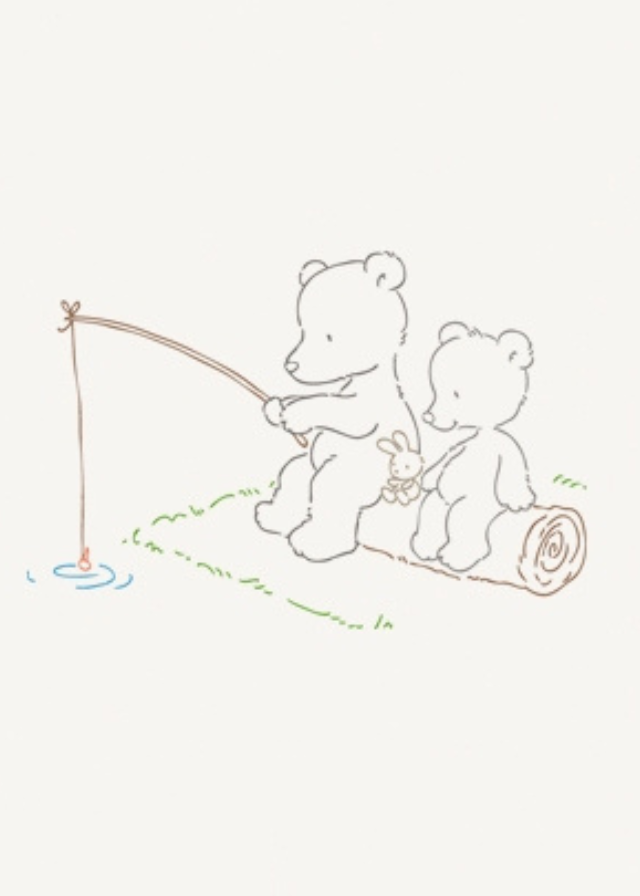 Masuta de Infasat cu Intaritura Papa Bear 50x80 cm 212-004-100 Ceba Baby