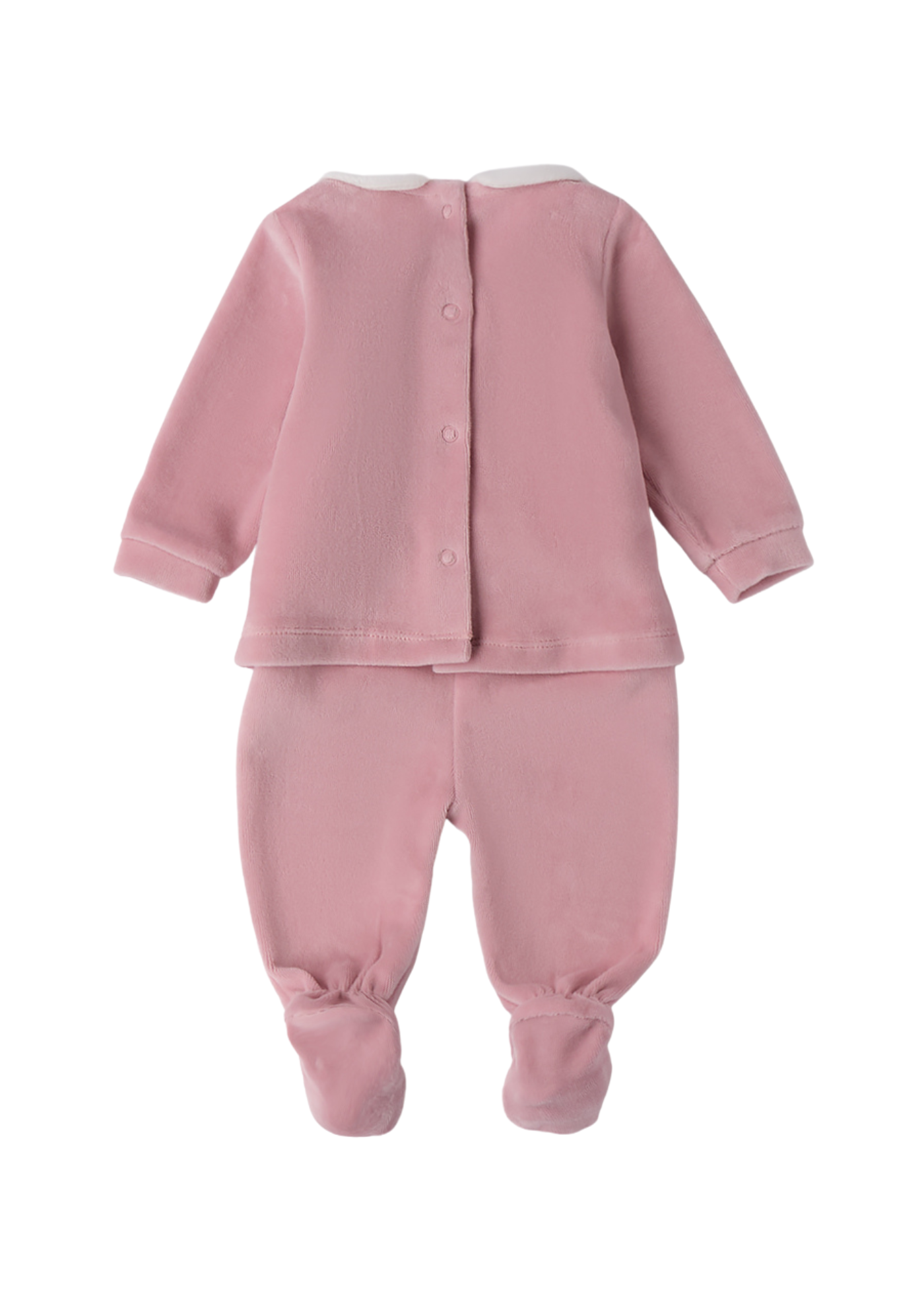 Set 2 Piese Velur Frez Bluza si Pantaloni Lungi 4.F197/00 iDO