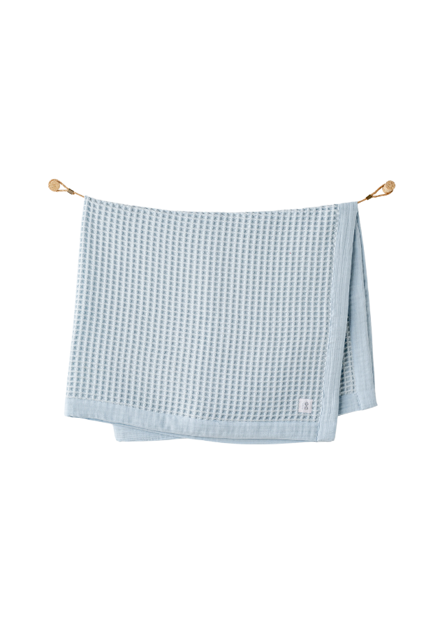 Pled Bleu din Muselina Model Gofrat AC25887 Andywawa