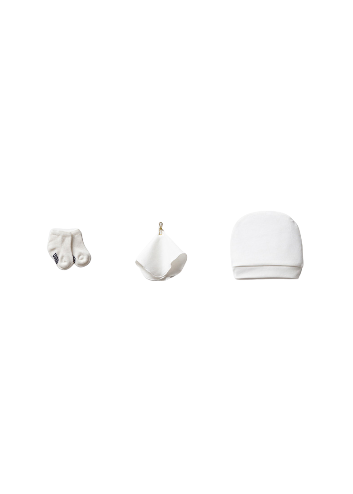Set 10 Piese Maternitate Ivory cu Dungi Bleumarin USB2620 Us Polo Assn