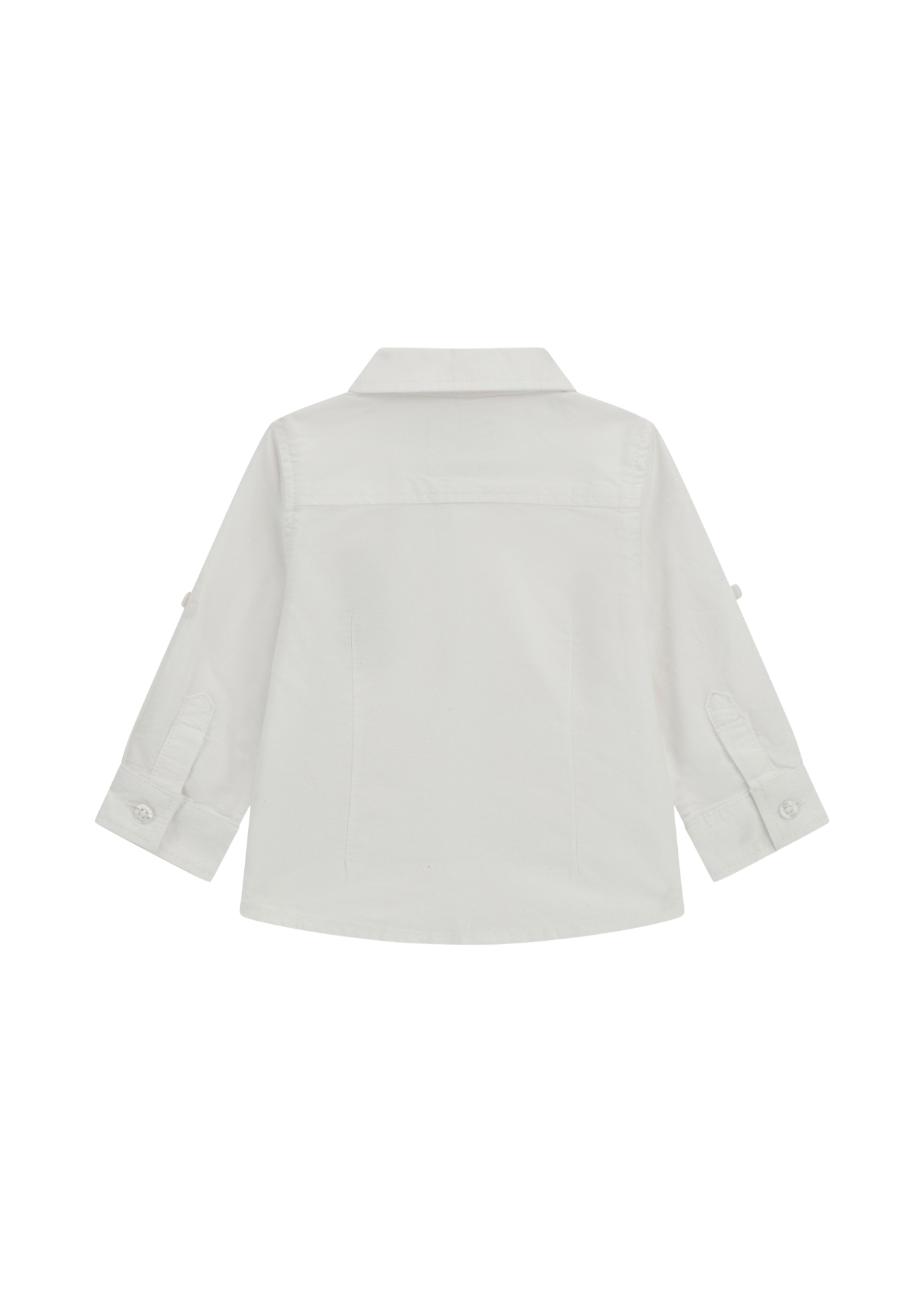 Camasa Alba cu Maneca Lunga din Bumbac Broderie Urs I5RH00 W9CL0 G011 Guess