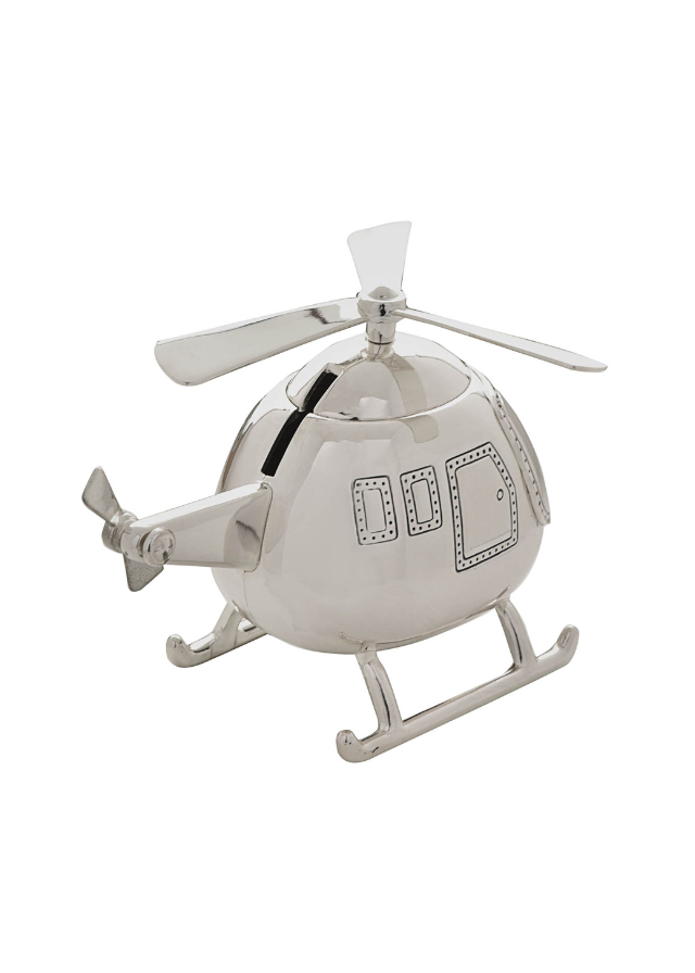 Pusculita Argintata Elicopter 208L Bambino by Juliana