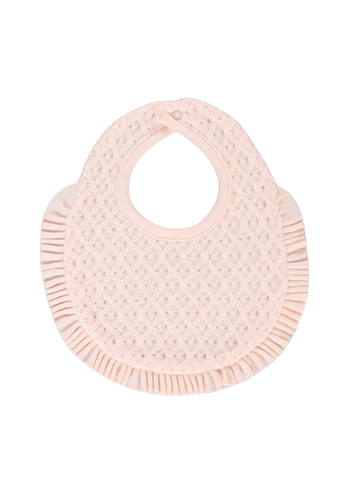 Set 4 Piese Nou Nascut Roz cu Dantela Z1049 Bebetto