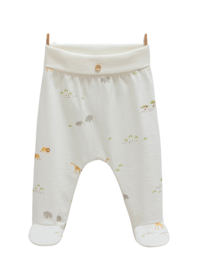 Set 2 Perechi Pantaloni Lungi Crem Safari Time APE1368 Mell Sweet Baby