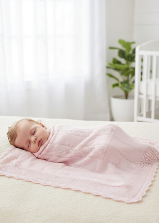 Pled Tricotat Roz 6393 Leo King