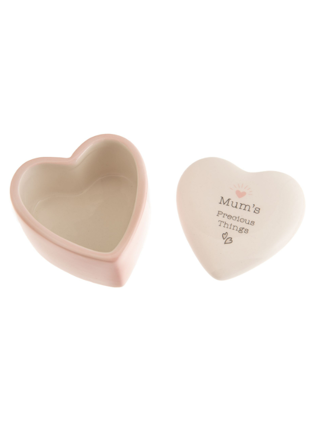 Caseta de Amintiri Ceramica in Forma de Inima Mum's Precious Things LL457 Celebrations