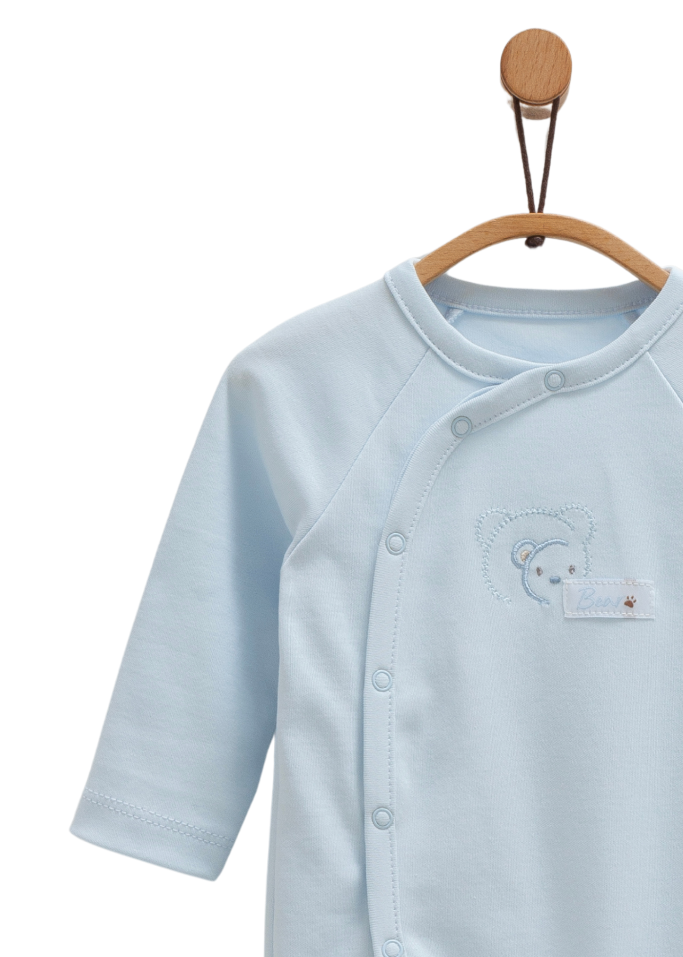 Salopeta Lunga Bleu cu Urs TE1458 Mell Sweet Baby