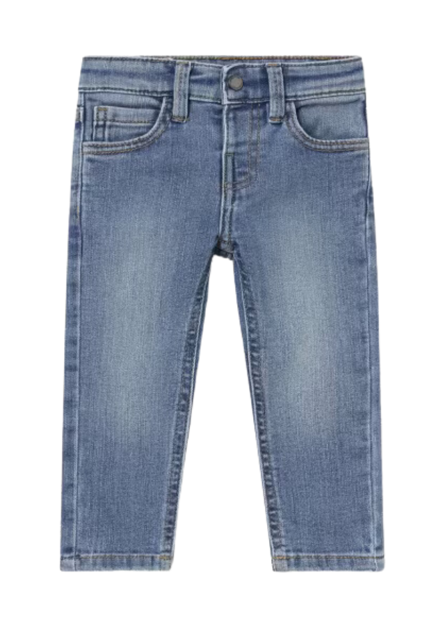 Pantaloni Denim Basic Albastru Mediu 510 Mayoral