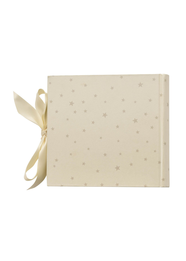 Album Foto Crem cu Accesorii Argintate Baby Shower CG1056 Bambino by Juliana