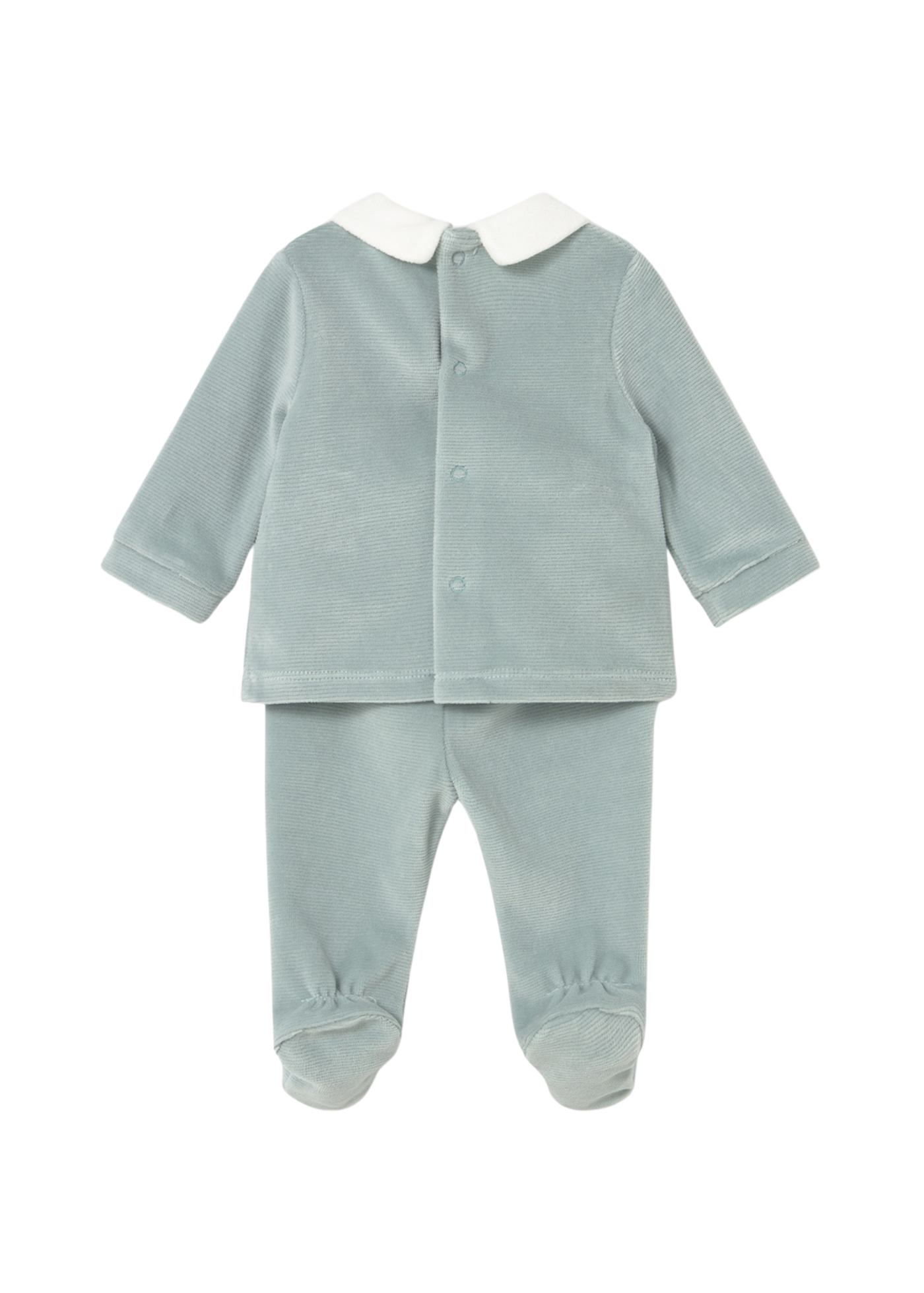 Set 2 Piese Velur Bluza si Pantaloni Bleu 2562 Set 2 Piese Velur Bluza si Pantaloni Bleu 2562 Mayoral