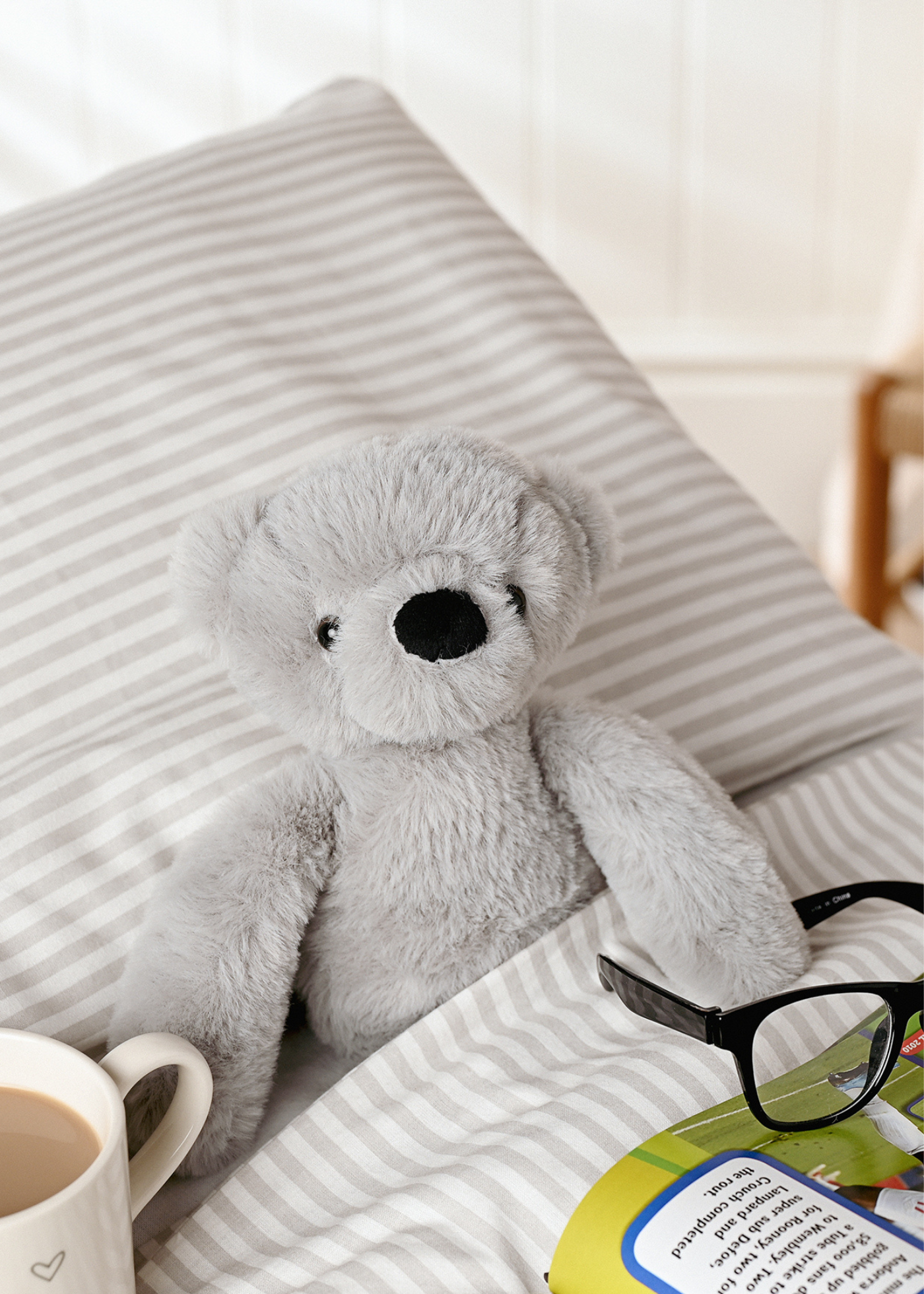 Ursulet din Plus Gri STE 35 cm SOF110 Softies