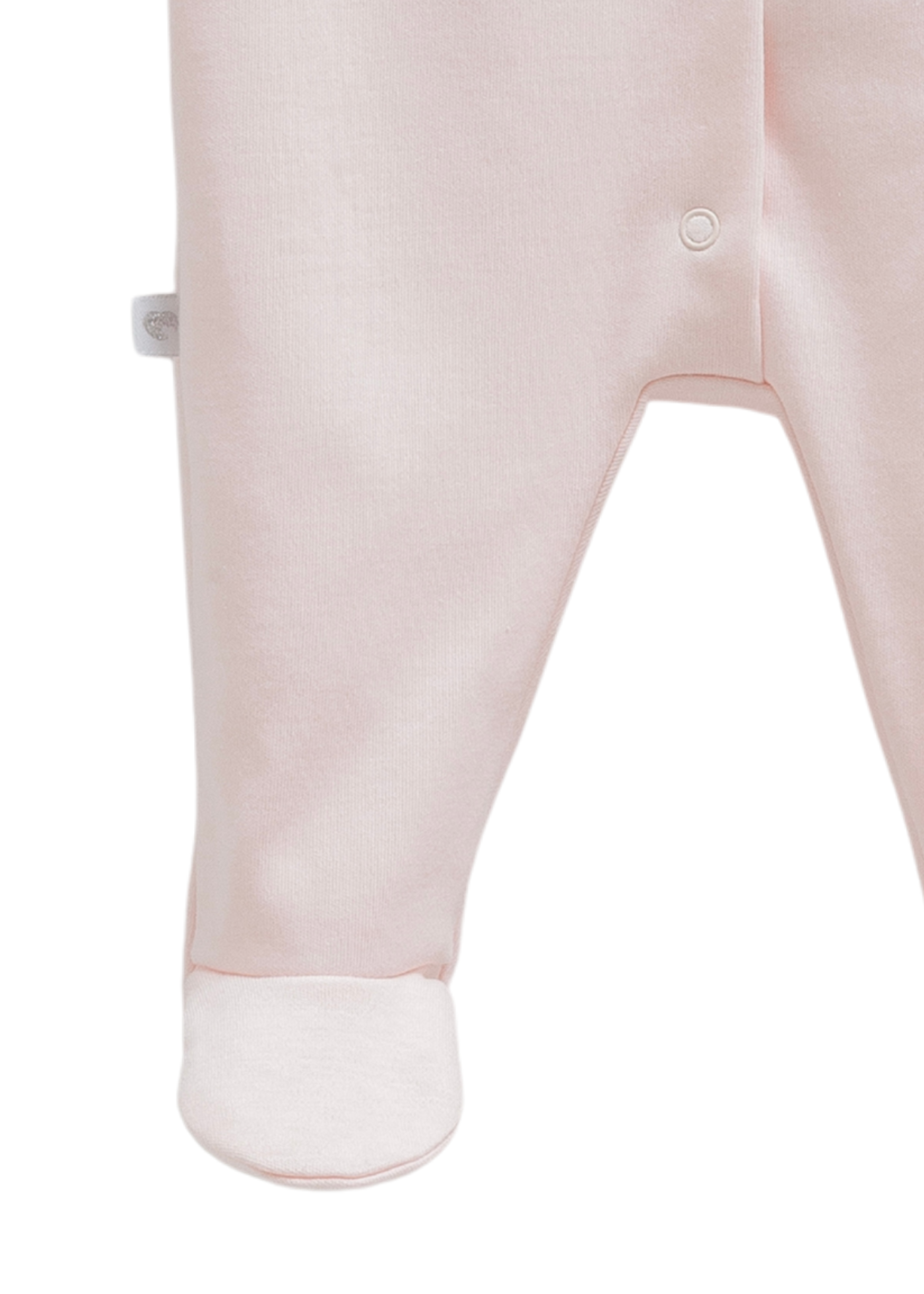 Salopeta Lunga Roz cu Broderie Flori si Bentita TK1477 Mell Sweet Baby